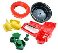 Custom PA66 Nylon Injection Molding Bracket Glass Filled Nylon Accessories