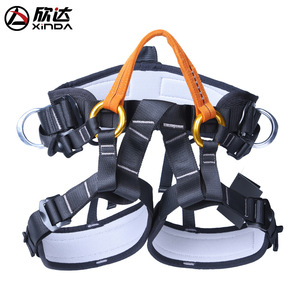 Kit de Escalada en Árbol Xinda, Cuerda de Nailon de 10m/50m, Arnés, Casco, Mosquetón, Equipo de Aventura al Aire Libre - Product Image 2