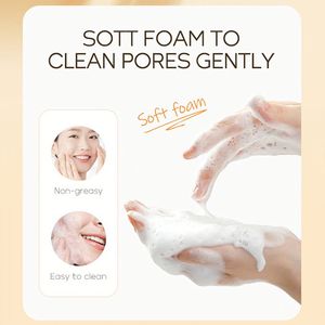 <span class=keywords><strong>El</strong></span> Mejor Limpiador Facial Espumoso Suave, Natural y Orgánico con Cúrcuma y Ácido Kójico, Humectante <span class=keywords><strong>para</strong></span> Piel Sensible, <span class=keywords><strong>El</strong></span> Mejor Limpiador de Manos Suave - Product Image 4