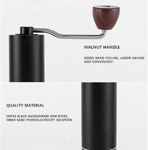 Moulin à café manuel réglable pour expresso, pour usage domestique - Product Image 3