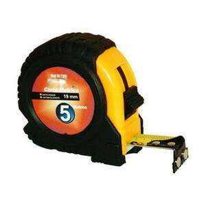 เทปวัด 19 มม. x 5 ม., พร้อมแม่เหล็กแข็งแรง; เหมาะสำหรับการวัดที่แม่นยำในการก่อสร้างและงาน DIY - Product Image 1