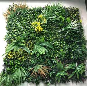 Heim- und Gartendeko Innenbereich Blattpaneel Künstliche Grüne Graswand Buchsbaumhecke Kunstpflanze Außendekoration - Product Image 5