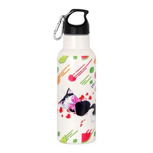 500ml Air Printing Cycling Sports Wide Mouth Double Wall Stainless Steel Vacuum <b>Flasks</b> Water <b>Bottle</b> - Product Image 6