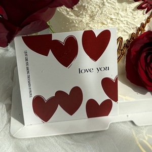 Decoraciones de Pastel para el Día de San Valentín con Miel y Dulzura, Tarjetas Acrílicas en Forma de Corazón, Adornos para Pastel para Decoración de Fiestas de Boda - Product Image 4