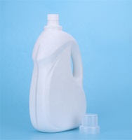 3L Blanc Mat HDPE Bouteille De Détergent Liquide En Plastique En Gros Bouteille de Détergent à Lessive Avec Étiquette Personnalisée