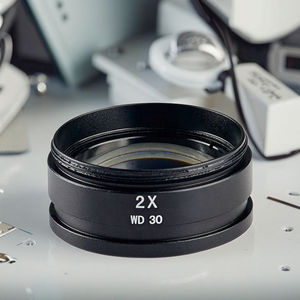 Objectif auxiliaire de <span class=keywords><strong>microscope</strong></span> AU0745-20X <span class=keywords><strong>2X</strong></span> (pour tête 0,7x-4,5x) - Product Image 4