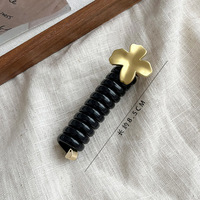 Bande élastique haute cheveux attachés ne fait pas mal corde à cheveux queue de cheval corde à cheveux tempérament simple cordon téléphonique bandeau