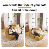 Nordischer Stil Samt-Klappsofa-Stuhl Trendiger Tiger-Hocker Wohnzimmer Balkon Schlafzimmer Arbeitszimmer Wohnmöbel