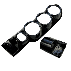 Mercedes-Benz Dashboard Air Vent Cover Carbon Pattern ABS Adhesive Fitment W247 H247 2020 Models - Product Image 5