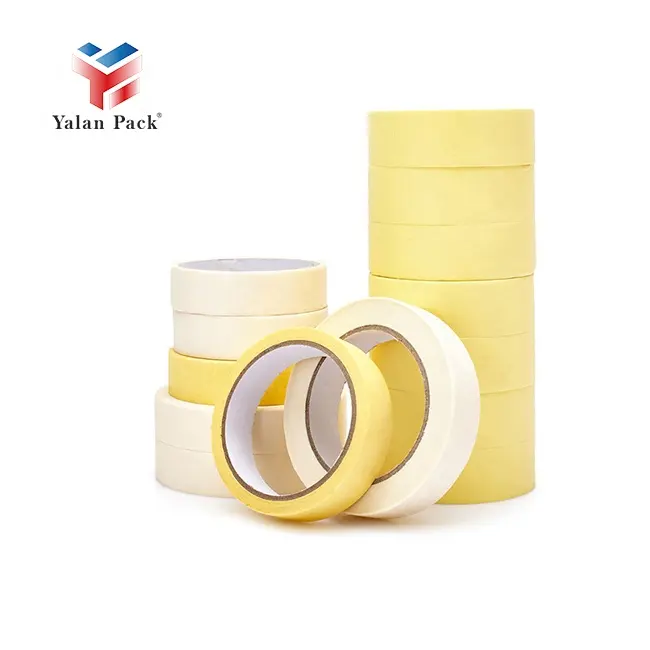 High Quality Adhesive Washi Tape automotive Tear Crepe Colored Masking Paper Tape