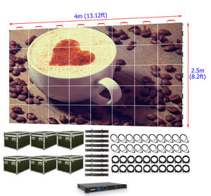 <span class=keywords><strong>Pannello</strong></span> <span class=keywords><strong>LED</strong></span> per Video Wall da Esterno ad Alta Luminosità P2.9 IP65 Sottile con Passo Pixel 2.5mm per Eventi - Product Image 2