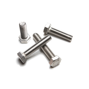 Cổ phiếu nhà máy thép không gỉ 304 316 kết hợp <span class=keywords><strong>1</strong></span>/4 -20 Hex bu lông và đai ốc - Product Image 5