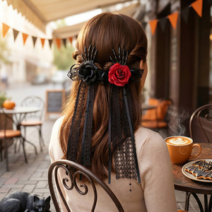 Accessoires pour cheveux pour femmes pour Halloween, pinces à cheveux pour les fêtes, épingles à cheveux pour Halloween - Product Image 3