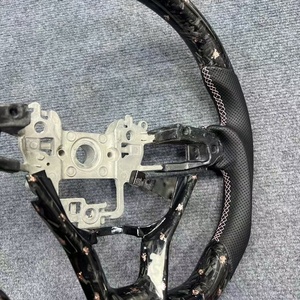For Honda City Forged Carbon Fiber Steering Wheel OEM <b>Car</b> <b>Interior</b> Modify Auto Modified - Product Image 2