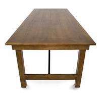 Table pliante en bois de pin massif, pour Banquet, maison, hôtel, livraison gratuite