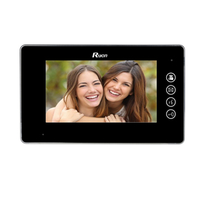 An ninh nhà 7 inch nút cảm ứng <span class=keywords><strong>Video</strong></span> Cửa Điện thoại RFID kiểm soát truy cập hệ thống <span class=keywords><strong>intercom</strong></span> chuông thông minh màn hình có dây - Product Image 2
