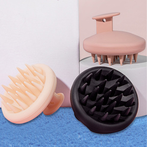 Cepillo para el Cabello y Cuero Cabelludo de Paja de Trigo con Cerdas de Silicona, con Logotipo Personalizado, para el Crecimiento del Cabello, Cepillo Alisador para el Cabello, Gran Venta - Product Image 4