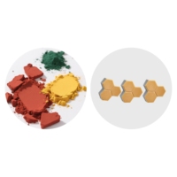 Pigment de fer jaune en poudre, pour brique à ciment, 313 fe229, prix en poudre