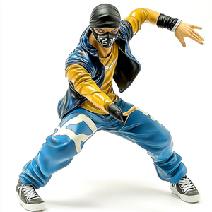 Phim hoạt hình nhựa B-Boy hành động nhân vật <span class=keywords><strong>rap</strong></span> Boy figurine - Product Image 6