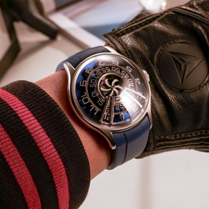 OBLVLO <span class=keywords><strong>nouveau</strong></span> Style <span class=keywords><strong>Star</strong></span> <span class=keywords><strong>Trek</strong></span> hommes montres automatiques Galaxy Super lumineux en caoutchouc mécanique montre-bracelet étanche horloge BLM-ZB - Product Image 3