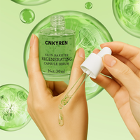 Sérum anti-âge en microcapsules, hydratant pour le visage végétalien, tous types de peau, éclaircissant, réparateur des rides, resserrement des pores, soin de la peau