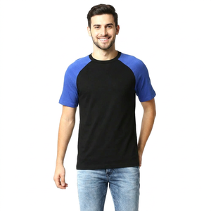 Camiseta Casual de Hombre 100% Algodón, Corte Ajustado Personalizado, Jersey con Estampado Antiarrugas, Manga Corta, Estilo Urbano, Diseño Liso - Product Image 1