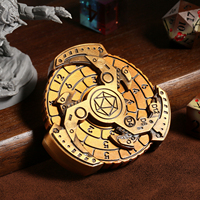 Jeu de dés polyédriques en métal pour roulette, dés de D&D 7-en-1 avec étui cadeau pour jeux de rôle de table
