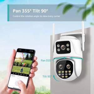 ICsee 6MP 9MP Dubbele Lens Camera Draadloze PTZ CCTV Beveiligingscamera's Wifi Bewaking Tracking 6MP 4K Dubbele Lens Netwerkcamera IP - Product Image 2