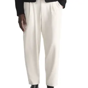 סיטונאי Oem גולף מכנסיים גברים לבן רגיל גולף מכנסיים יבש Slim-fit למתוח גולף מכנסיים