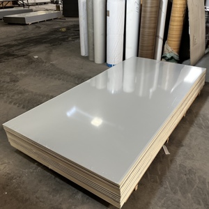 Chapa de madera de carbón de bambú Mármol <span class=keywords><strong>y</strong></span> grano de madera Chapa de madera coextruida de carbón de bambú impermeable - Product Image 2