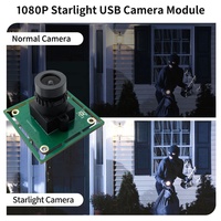Modul Kamera USB Starlight 32*32mm 1080P IMX662 STARVIS2 Sensor CMOS 1/2.8 Inci untuk Pengenalan Wajah & Pengambilan Gambar