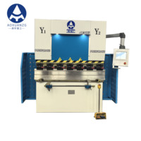 Presse plieuse hydraulique CNC 40T/1600, petite machine de pliage, plieuse de tôles d'acier, plieuse de fer