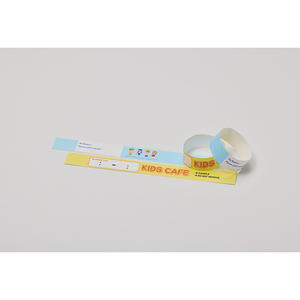 [AnyWristband] Bracelets étanches pour l'admission, bracelets YUPO entièrement colorés, type individuel, 20 mm (3/4 po) - Product Image 1