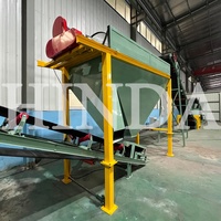 Chaîne de production de poudre d'engrais organique automatique HINDA 3t/h – Machine complète écologique pour le traitement du fumier et du compost – Traitement des déchets agricoles