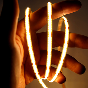DC 24V 400LED/M 5MM PCB di buona qualità flessibile caldo bianco ambiente pannocchia <span class=keywords><strong>LED</strong></span> striscia di luce per la decorazione domestica
