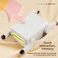 Robot chien intelligent IA Motu 30, alimenté par batterie, commande vocale, jeu éducatif interactif, jouet pour enfants, cadeau en plastique