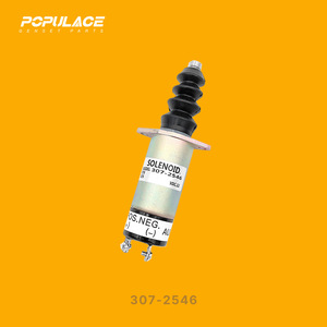โซลินอยด์วาล์ว 307-2546 24VDC อะไหล่โซลินอยด์สำหรับหยุดเครื่องกำเนิดไฟฟ้าดีเซล - Product Image 1