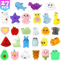 Mochi Squishy Speelgoed 27-delige Mini Kawaii Squishies voor Kinderen 4-12 Unisex Verjaardagsparty Favoren Fidget Sensorische Klaslokaal Prijzen