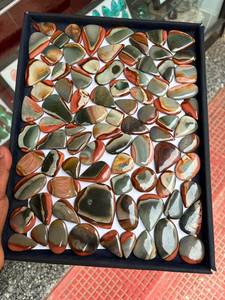 Piedra Pulida de Jaspe Policromado Natural de Primera Calidad, Gema Multicolor para Joyería, Cabujones, Manualidades y Coleccionistas - Product Image 2
