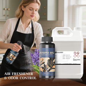 CNUS <span class=keywords><strong>Aceite</strong></span> Aromático Ecológico con Aroma a Vainilla y Limón para Uso Diario, Spray Aromatizante para Eliminar Olores de Humo - Product Image 1