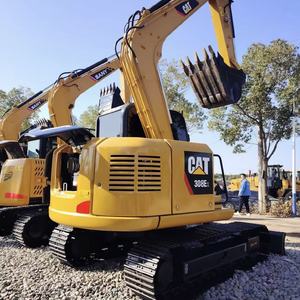 Excavadora Hidráulica Usada Cat 308E2 de 8 Toneladas, Compacta, de Radio Corto, Caterpillar 308E2, Mini Excavadora para Construcción Urbana y Municipal - Product Image 2