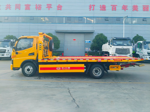 Grúa de plataforma plana Jac 4x2 completamente nueva con plataforma hidráulica para la limpieza de accidentes en carreteras y el rescate de vehículos en caso de emergencia. - Product Image 2