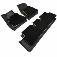 Tapis de sol universels en tissu haut de gamme sur mesure, ensemble complet noir 3D toutes saisons, protection intérieure, vente en gros