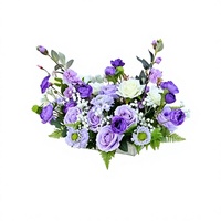 Décorations florales artificielles faites à la main pour table de restaurant, style pastoral campagnard, pour mariages, anniversaires et banquets