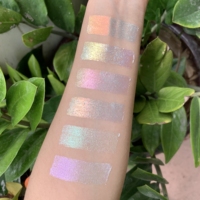 Surligneur multi-usage Fard à paupières pailleté Blanc Duochrome Surligneur Maquillage