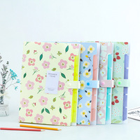 Carpeta de Archivo Tipo Acordeón con Botón a Presión y Diseño Floral, Organizador de Documentos Multicapa de PP para Exámenes y Datos