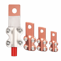 Pince de câblage en cuivre de type prune série JT, borne de connexion de fil pour équipement électrique pour la distribution d'énergie à courant élevé