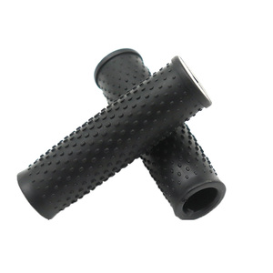 1 par de empuñaduras de goma para <span class=keywords><strong>Xiaomi</strong></span> M365/Pro/<span class=keywords><strong>1s</strong></span>/Pro2, accesorios para patinete eléctrico, piezas antideslizantes negras para montar en <span class=keywords><strong>monopatín</strong></span> - Product Image 2