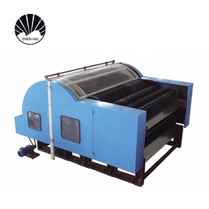 Machine à carder HFJ-18 à cylindre unique et double doffer, cardoir haute vitesse pour fibres synthétiques pour ligne de production de rembourrage non tissé - Product Image 5