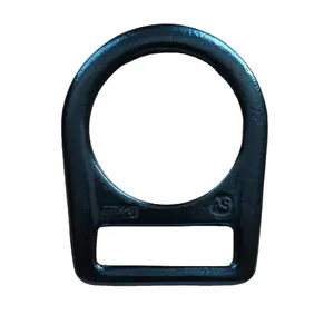 MINER'S sabuk tubuh kualitas tinggi 50mm baja D cincin keselamatan logam untuk keselamatan Harness anyaman aksesoris 50mm lebar bagian dalam sabuk pengaman aksesoris